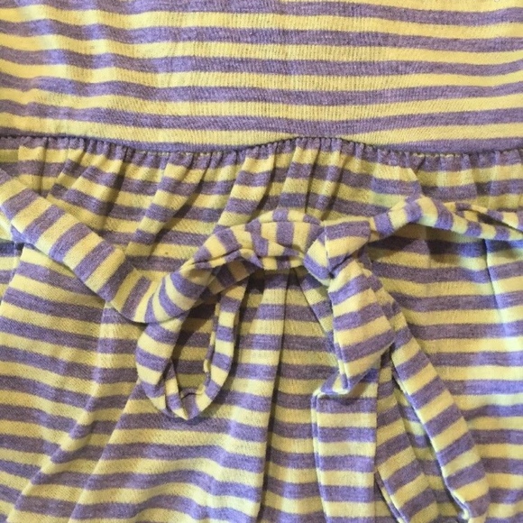 Pinc Kids Short Sleeve Dress Yellow And Grey - Picture 5 of 5